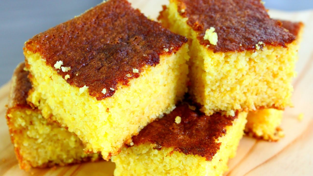 Bolo de Milho Sem Farinha de Trigo