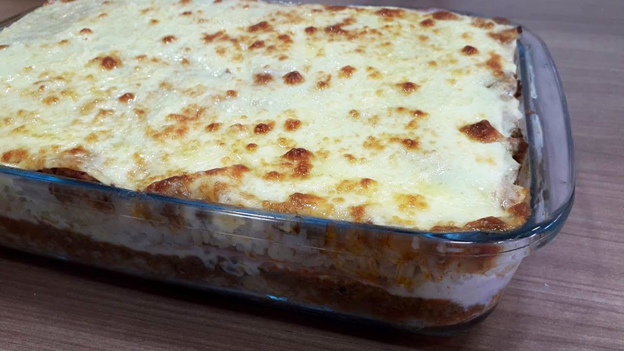 Lasanha de arroz