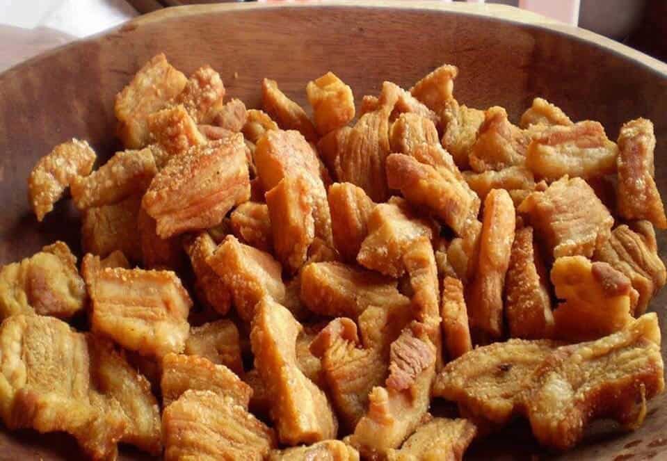 Torresmo sequinho na airfryer.