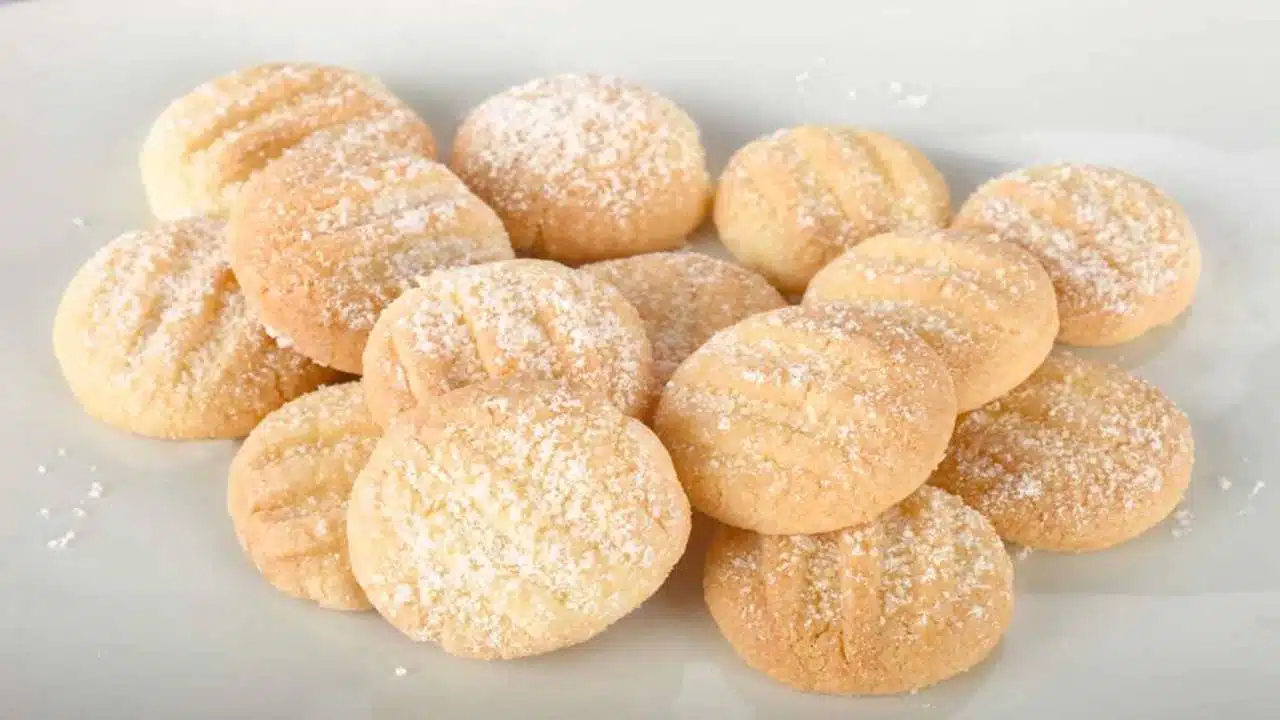 Biscoitos de Baunilha