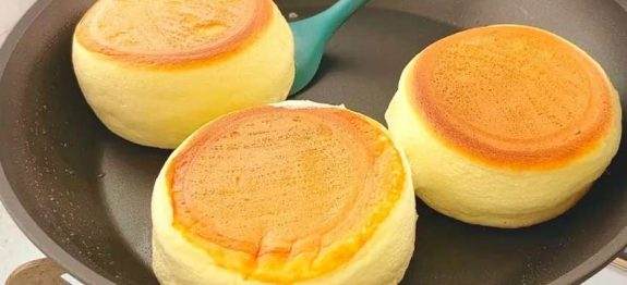 Bolinho Pom-Pom de Frigideira