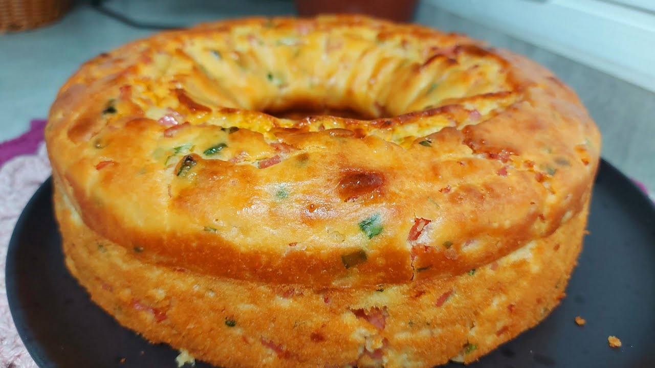 Bolo Salgado de Batata