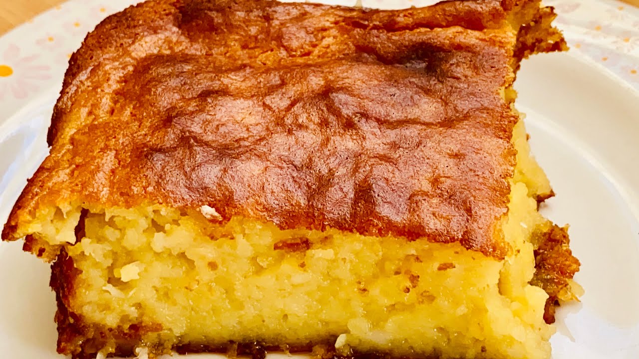 Bolo de Batata Doce sem Farinha de Trigo