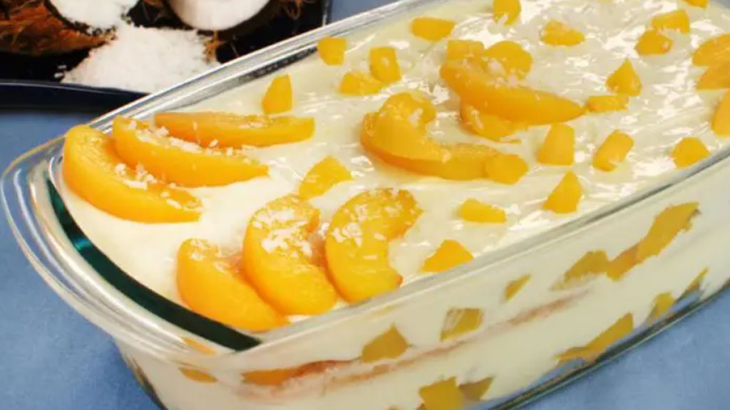 Gelado de Pêssego