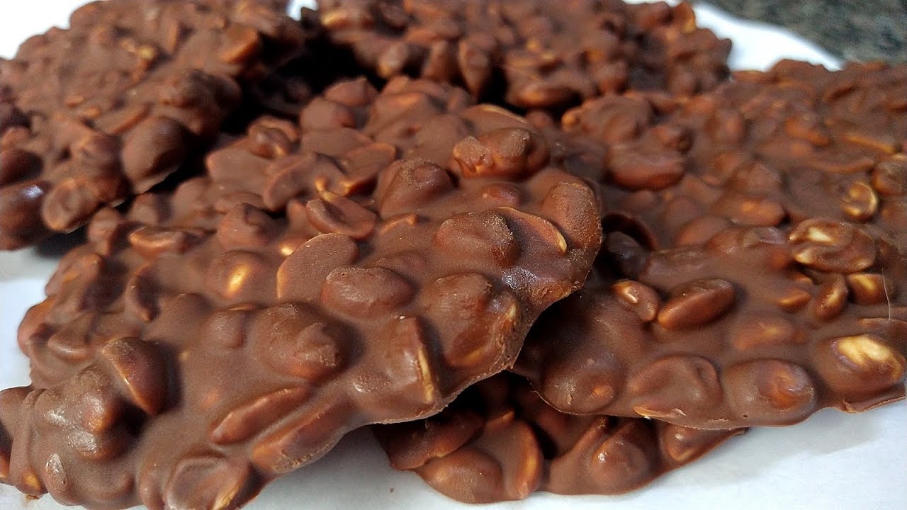 Pé de Moleque com Chocolate